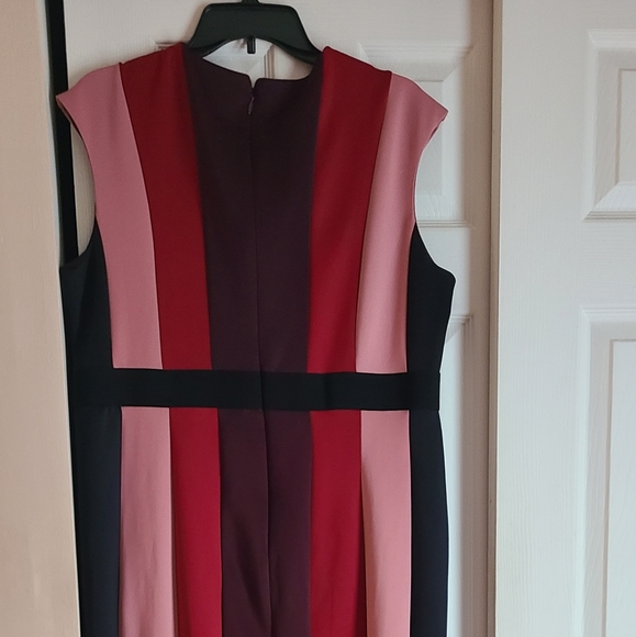 New York & Company Scooped Neck Stripped Dress - Picture 6 of 16